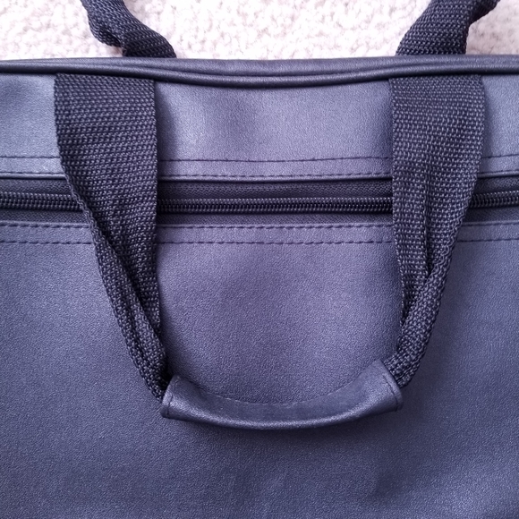 Leather Buckled Academic Messenger Shoulder Bag - Picture 5 of 16